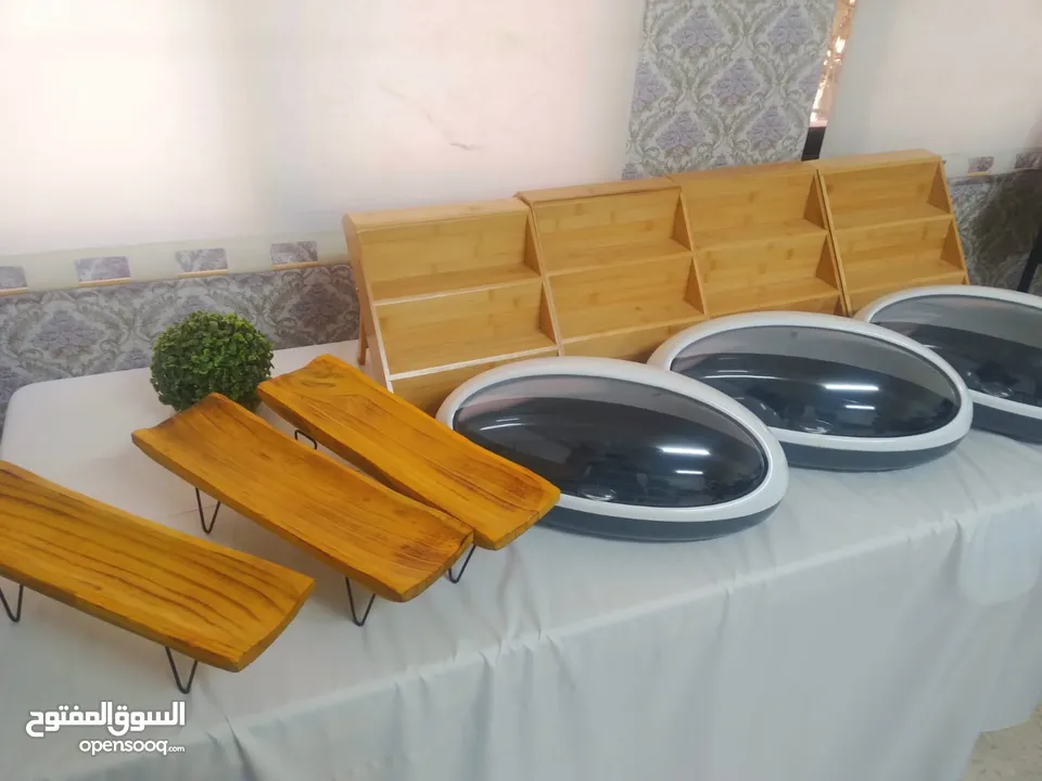 غريل صاج وشاركول فرن فريزر شواية شاورما عدد 2 + شواية دجاج 6 اسياخ + ماكينة جبنة سائلة صناعة تركية