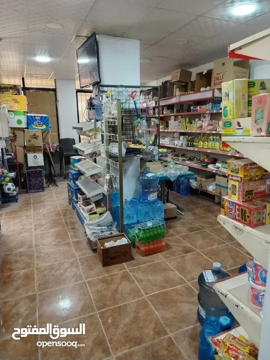 سوبرماركت للبيع في طبربور الخزنة بجانب الجامعة العربية المفتوحة