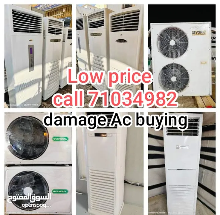 Used and new air conditioner sale