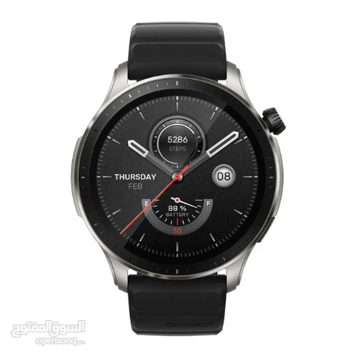 Amazfit GTR 4 Fitness Smart Watch   ساعة أمازفيت جي تي آر 4 الذكية للياقة البدنية سوبر سبيد