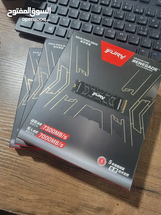 للبيع جديد مسكر kingston fury m.2 اسعار حرق 1tb 2tb 4tb