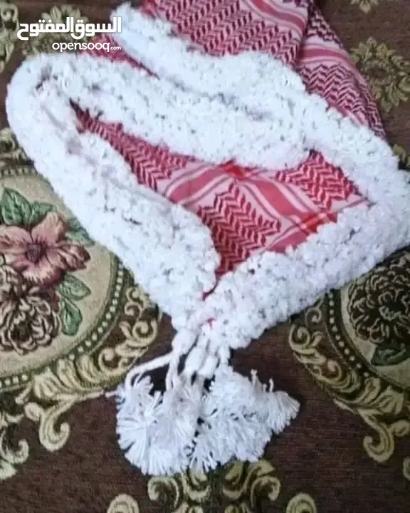 شماغات  بانواع هدب جديدة مميزة