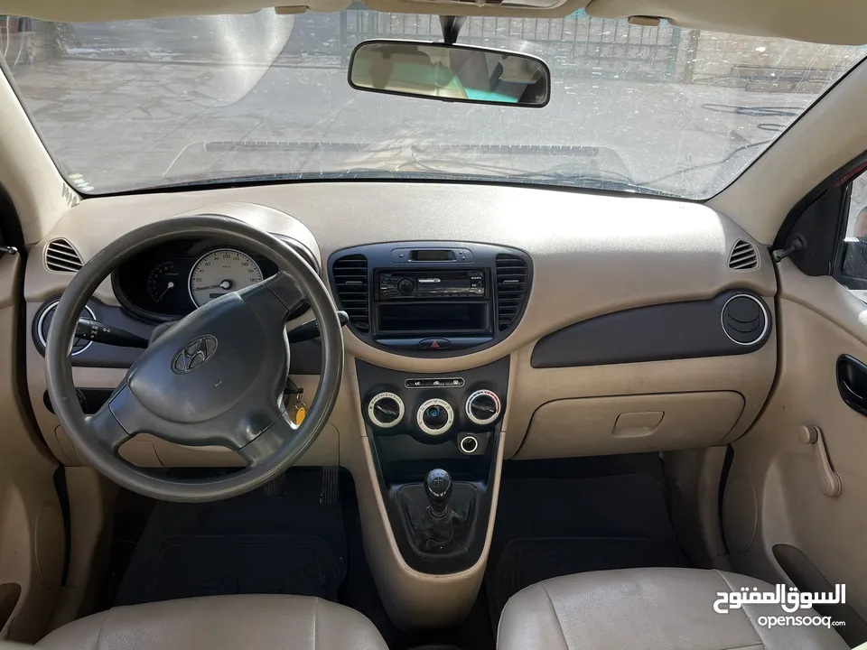 سيارة i10 2009 نظيفة للبيع كاش او بالتقسيط