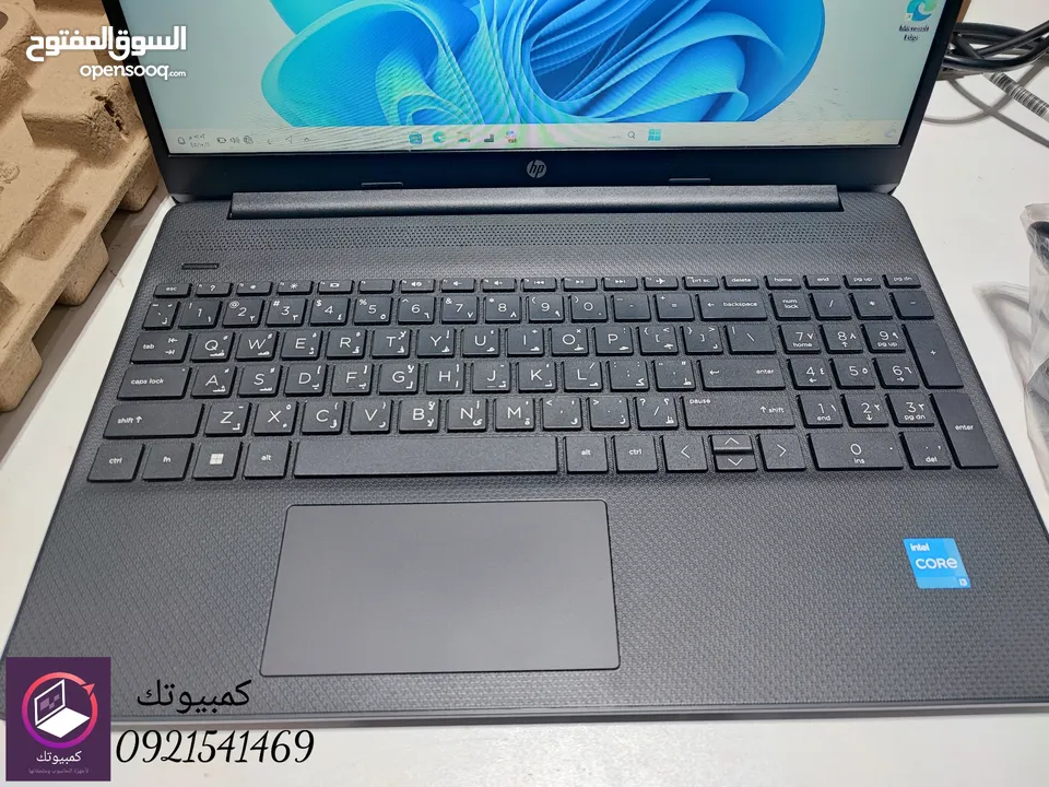 Hp 15s i3 12th gen شبه جديد