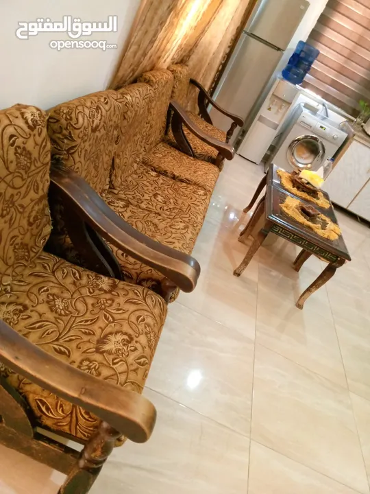 طقم مورس خشب سويد 6مقاعد