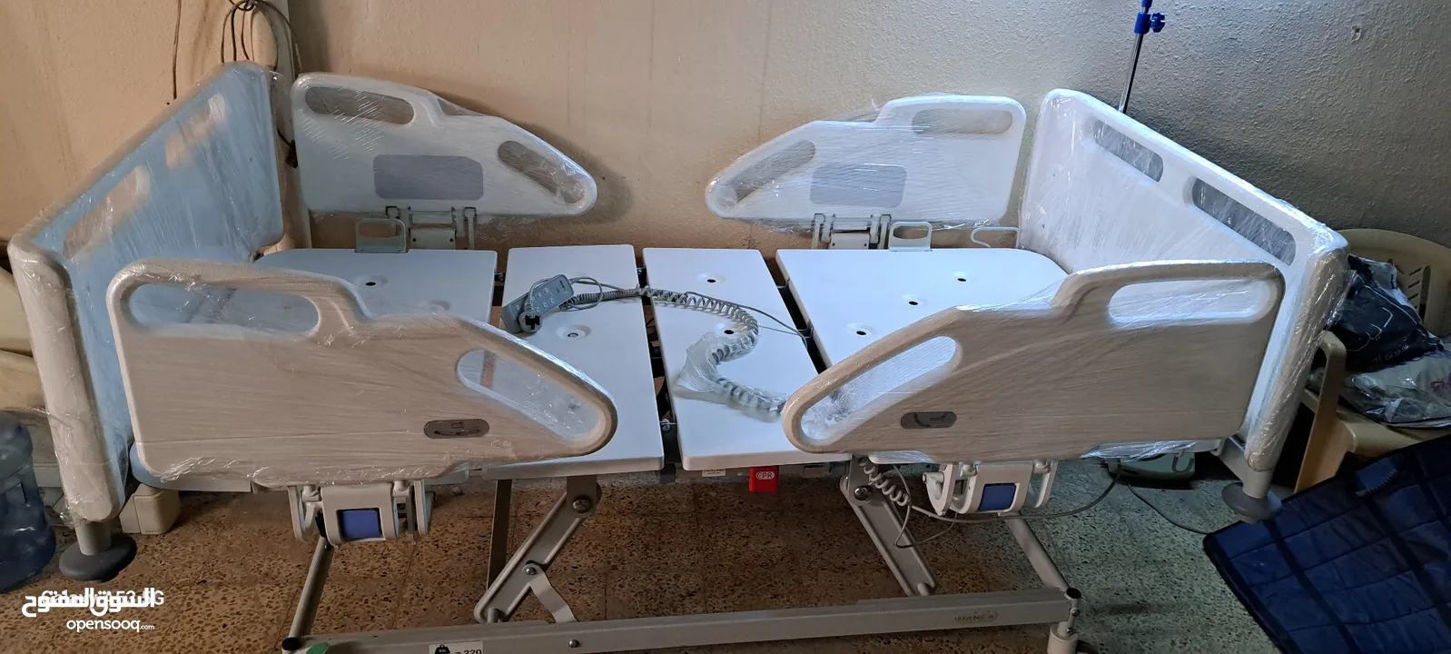 سرير طبي كهرباي معا مرتبه طبيه يعمل بريموت 10حركات