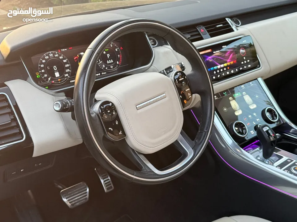 2021 Range Rover Sport Dynamic Black Edition ... وارد امريكي كلين كارفاكس فحص كامل ... دهان شركه