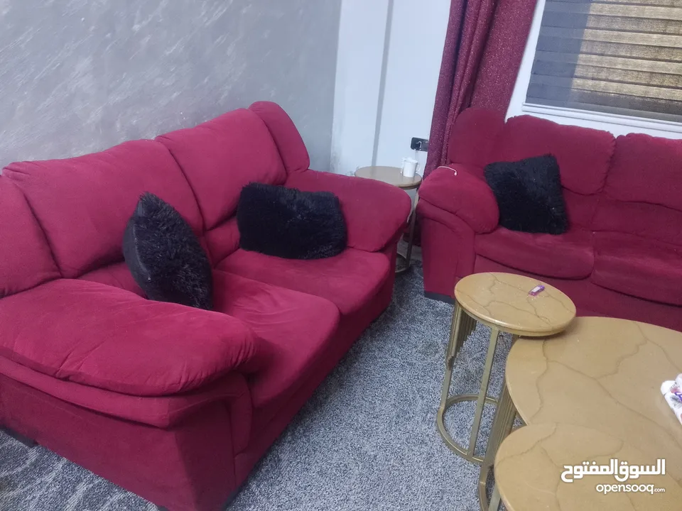 طقم كنب الدب 7 مقاعد حجم كبير