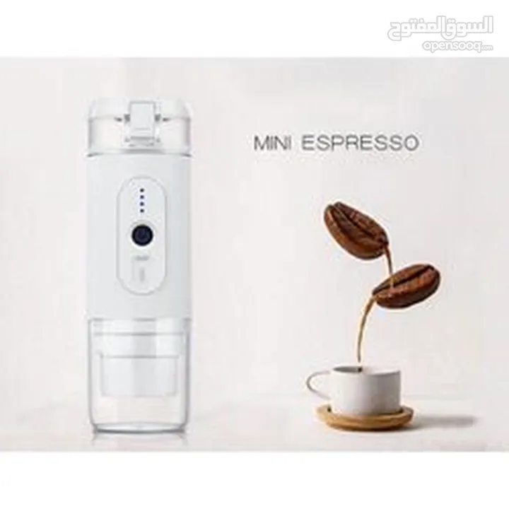 ماكينة صنع القهوة الكهربائية المحمولة (MINI ELECTRIC ESPRESSO MAKER CF-1801BGC)