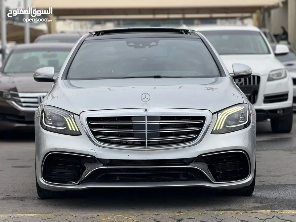 2014 Mercedes S550 – Converted to 2021 AMG63 – V8 – Full Option