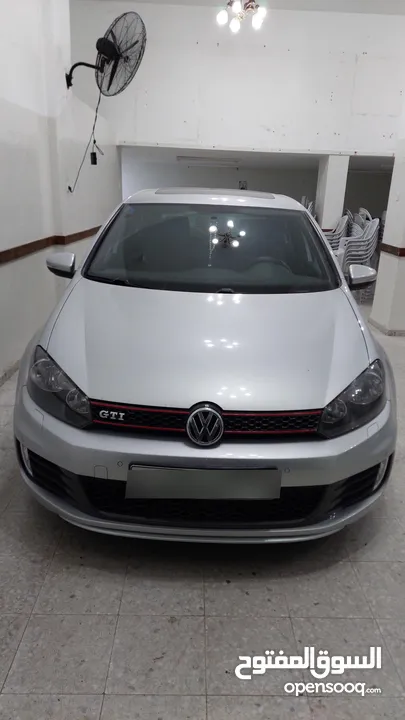 Golf GTI 2012 للبيع ماشية 20 ألف كيلو 2000 cc بوية شركة بحالة الوكالة ايد 0