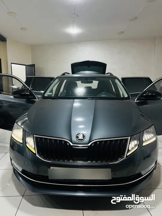 سكودا اوكتافيا 2019 فل بدون فتحة متور الفين ديزل تيربو حرق كااش