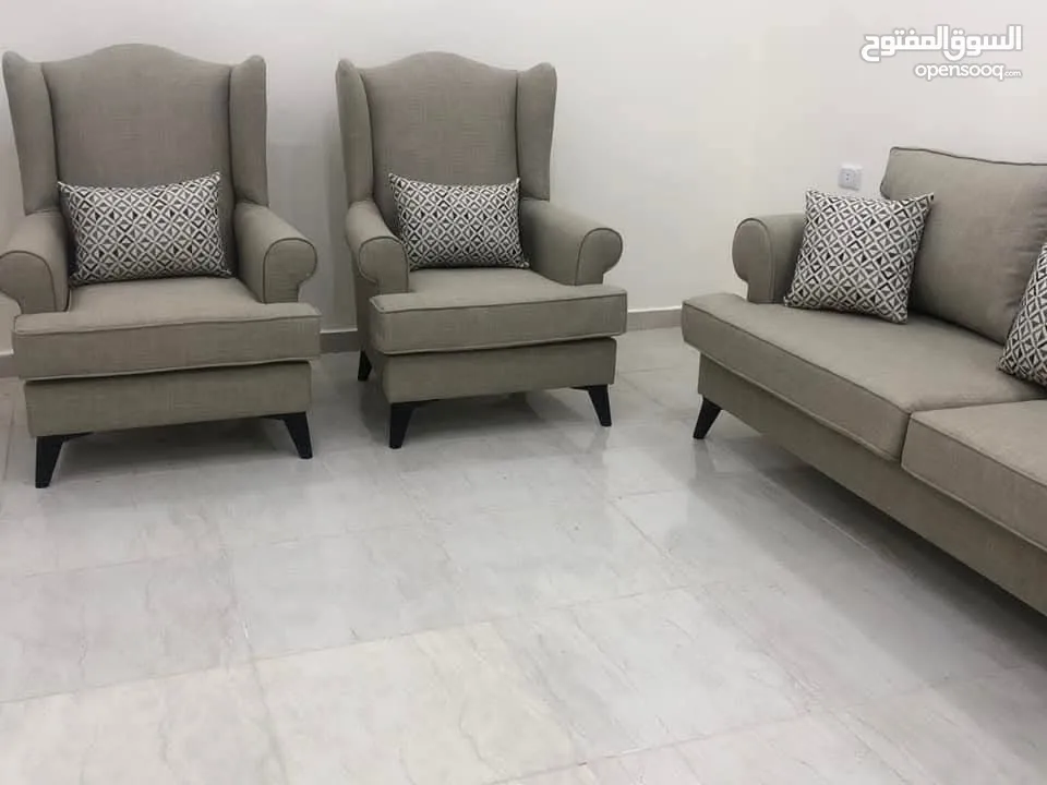 طقم كنب امريكي 7مقاعد فاخر جدا