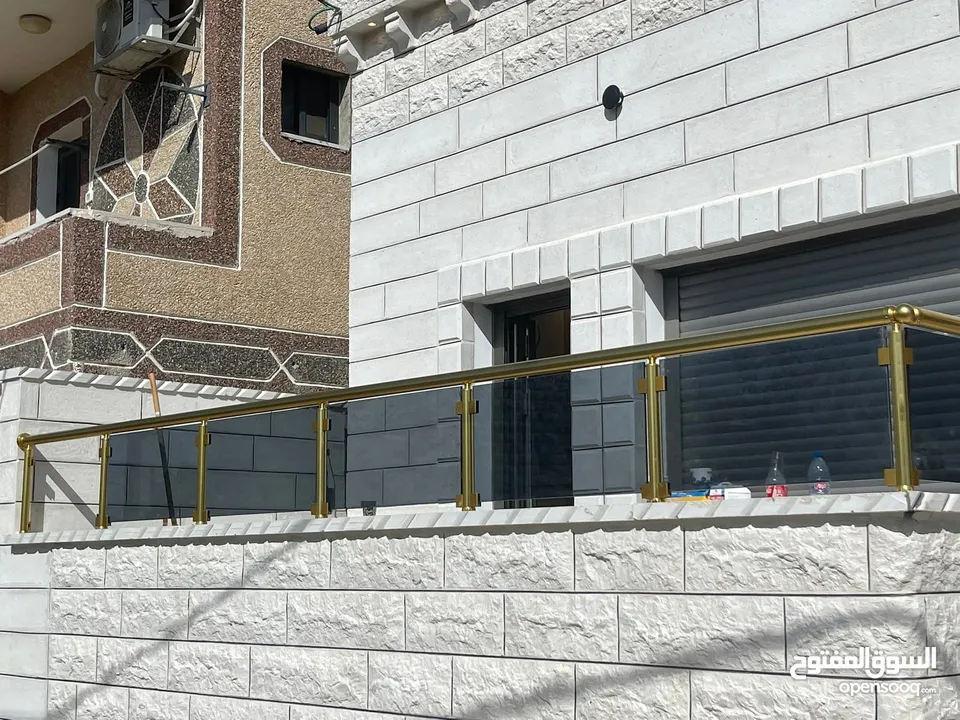 درابزينات المنيوم واستانلس مع ضمان 25سنة