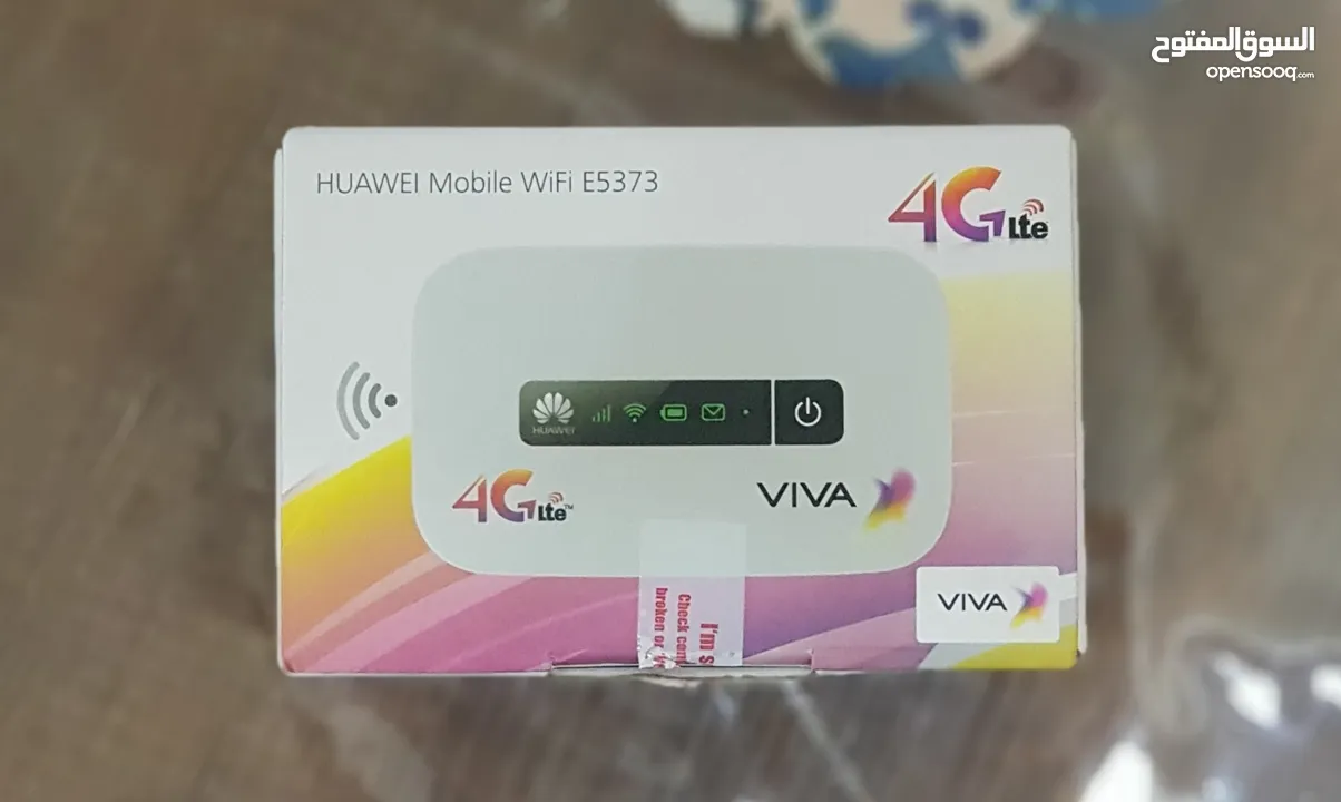 راوتر 4G بحالة ممتاز  4G router in excellent condition