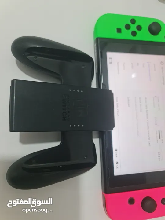 Nintendo Switch V2 - طقم كامل