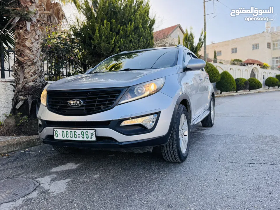 كيا سبورتاج 2012 اتومتيك  ترخيص تئمين شامل لشهر 8 ديزل مطور 2000 فحص الف الف ولا جرام بويه