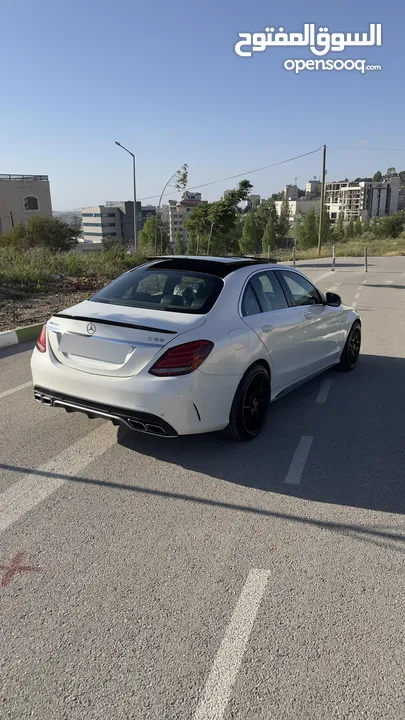 مرسيدس بنز c200 كيت اصلي c63