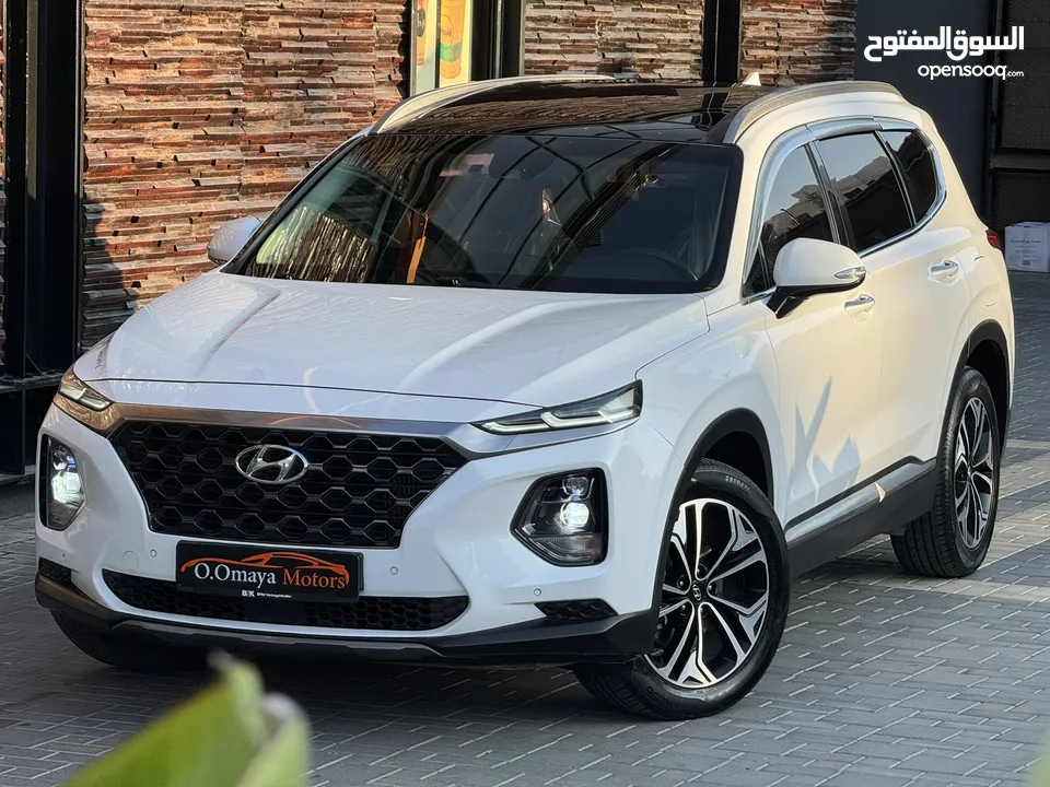 فرصة نادرة – Hyundai Santa Fe بانوراما  (6+1 مقاعد أصلية) عداد قليل و أصلي و فحص نخب one million