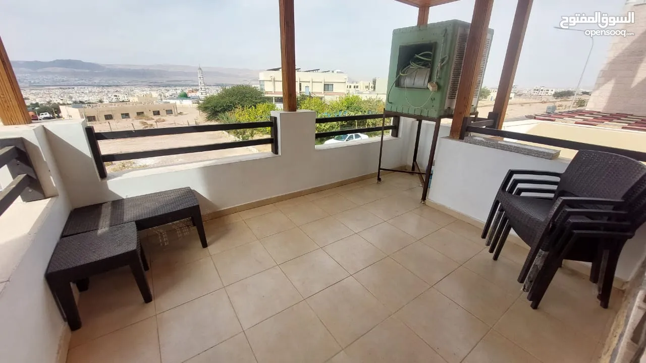 بدون عمولات - شق مفروشة للإيجار في التاسعه اهالي شارع السكه اطلاله بحرية طابق اول هندسي