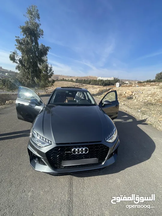 Audi A4 S line 2021 للبيع او البدل ع سيارة او قطعة ارض