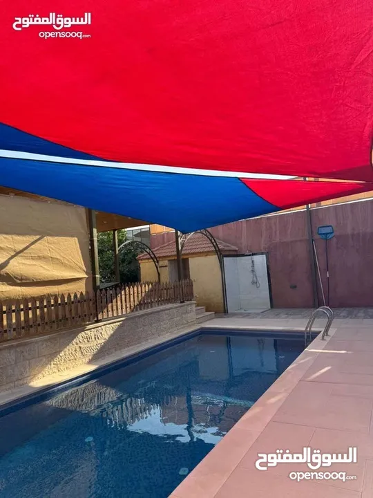 مزرعة وشاليه جنة النعيم بطريق المطار للايجار اليومي باسعار حرق و نظافة عاليه و مساحات كبيرة مع خدمات