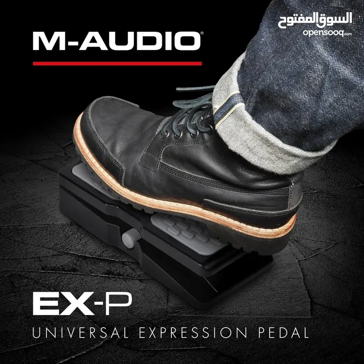 M-Audio EX-P - Expression Pedal for Keyboards, MIDI Keyboards / Controllers