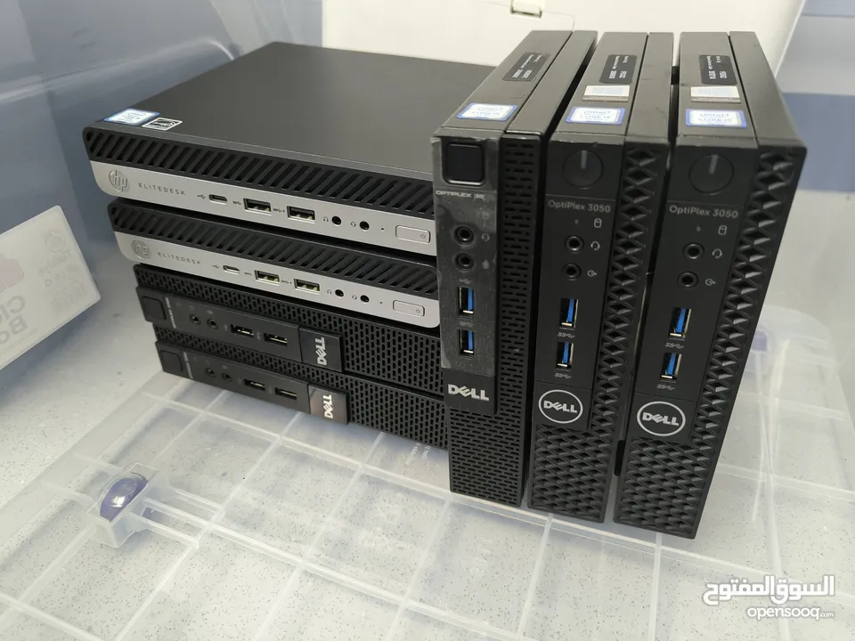 Mini PC اجهزة براند   (hp * Dell *) intel&Ryzen