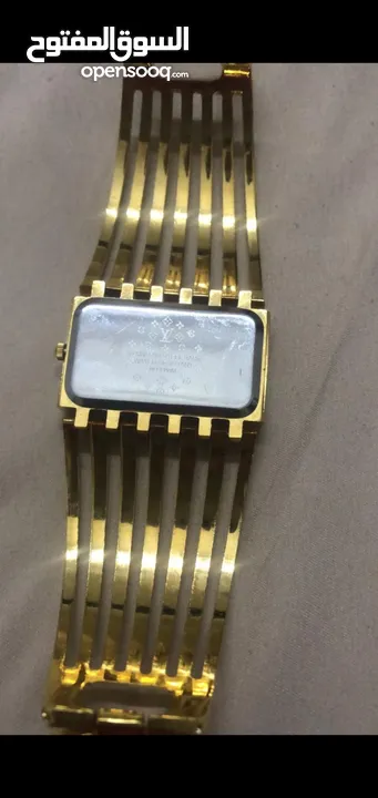 LOUIS VITTON GOLD PLATED WATCH