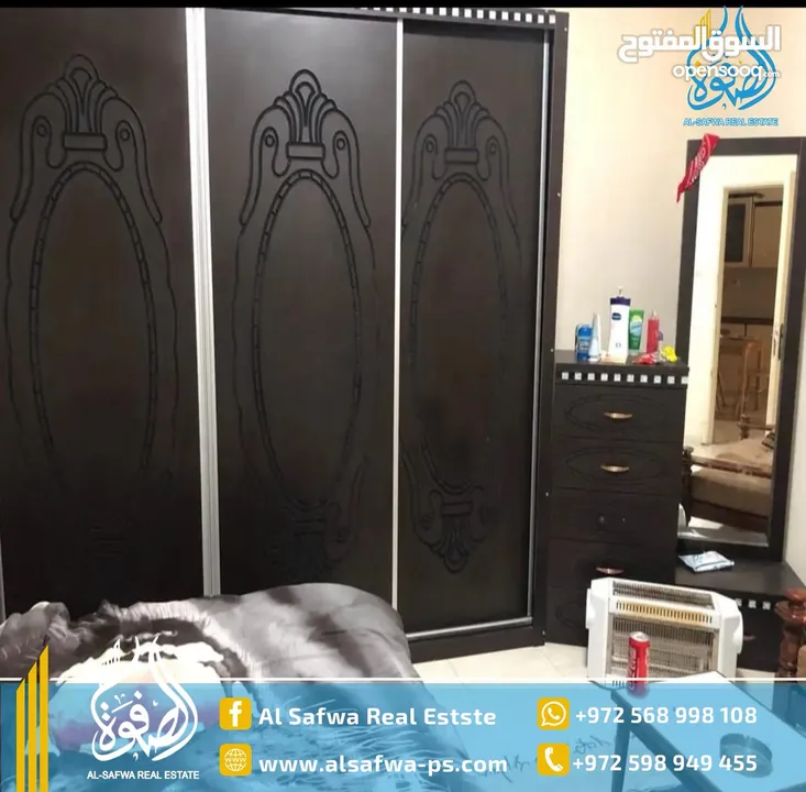 جزء من فيلا استديو مفروش للايجار مع مدخل خاص عين منجد
