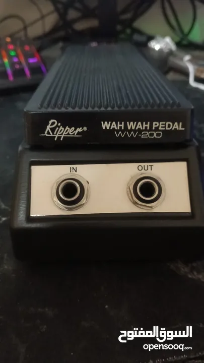 Ripper wah pedal for guitar