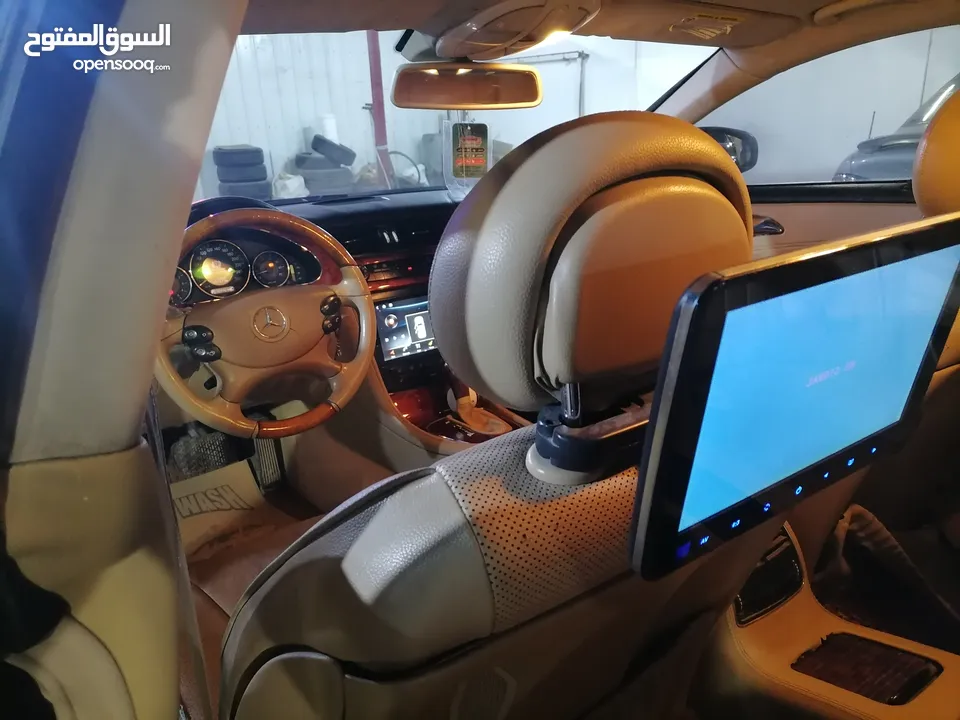 مرسيدس cls 350 2005 للبيع فل اثنين جيد خلفي قصعات امامي مصلح