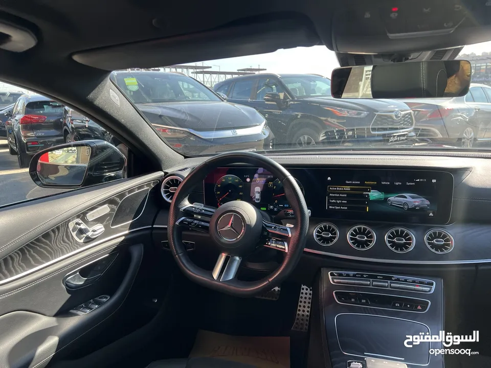 مرسيدس CLS350 AMG كت فتحة ميموري اربع كاميرات كراسي مساج 2023 اسود وارد المانيا بحالة الزيرو