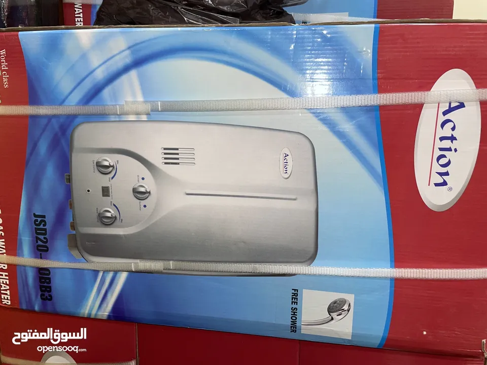كيزر كهرباء و غاز توفير الطاقة