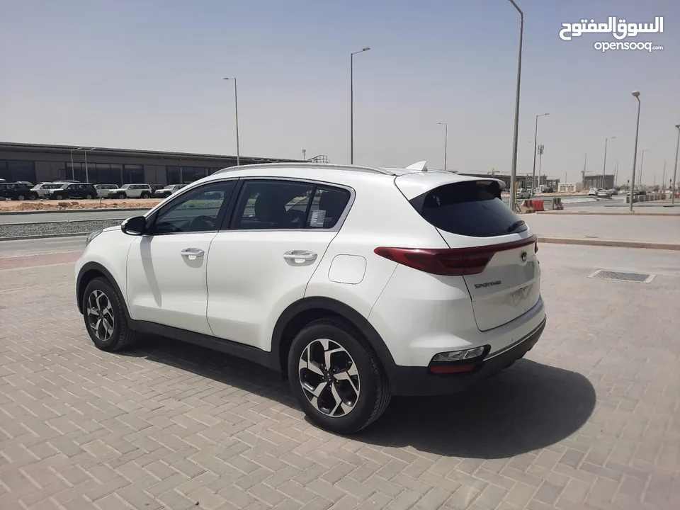 كيا سبورتاج 2020 خليجي ابيض Kia Sportage 2020 GCC White