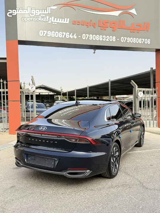 هونداي جرانديور ( ازيرا ) 2021 هايبرد فل اضافات اعلى صنف بريميوم بلس برستيج وارد كوريا فحص كامل