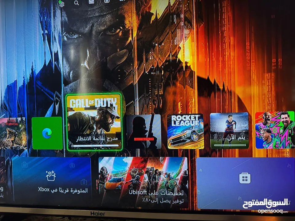 xbox one  مع يد ومحول