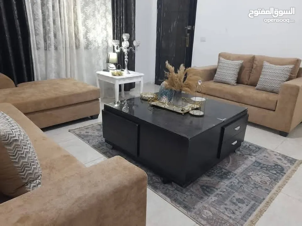أطقم كنب وكورنرات خشب سويد ثقيل جدا اسفنج دانلوب والضهر هولو طبي الارضيات كوشوك