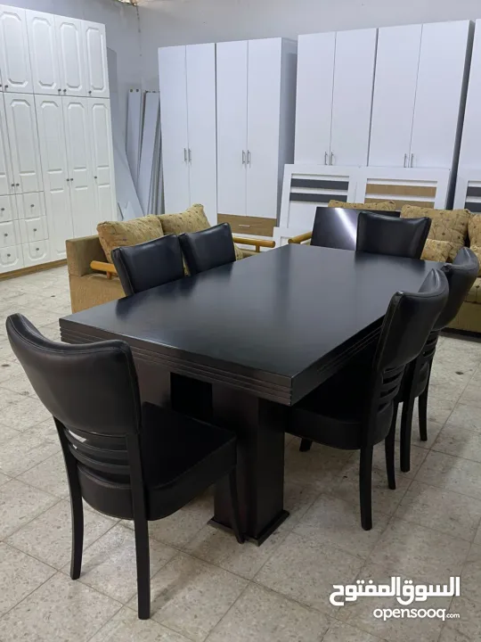 طاولة سفرة خشب زان