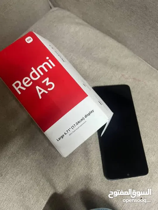 تلفون ردمي A3 بحاله ممتازه للبيع