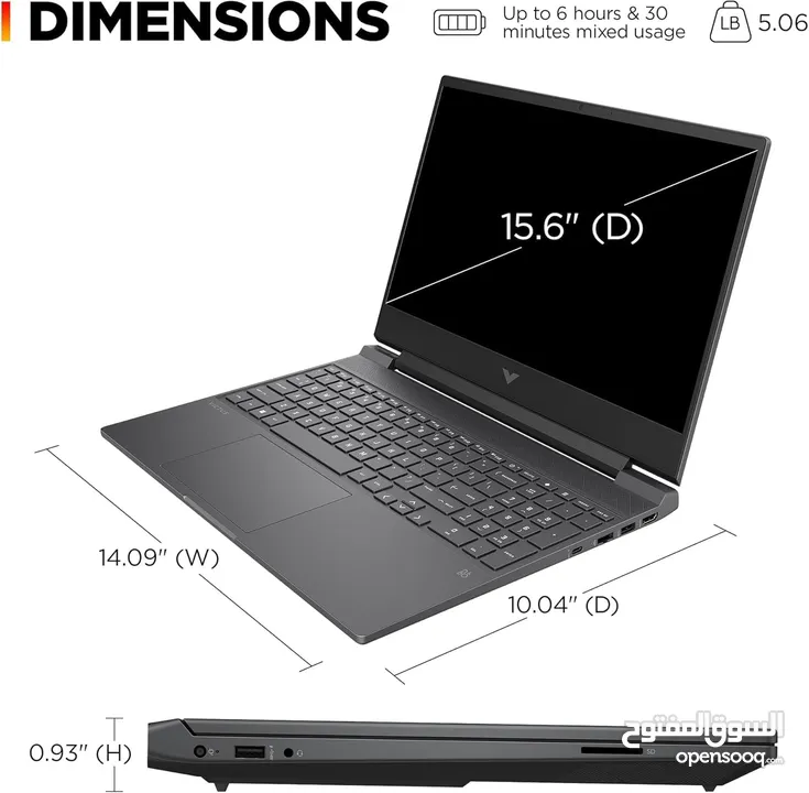 HP Victus Core i7 13Gen  - 13620H -RTX 3050(6GB)