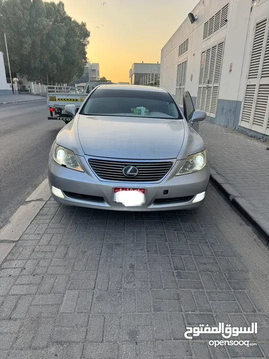 لكزس ls460l لارج للبيع موديل 2009 وارد ياباني 135000 الف كيلو متر نفس الخليحي