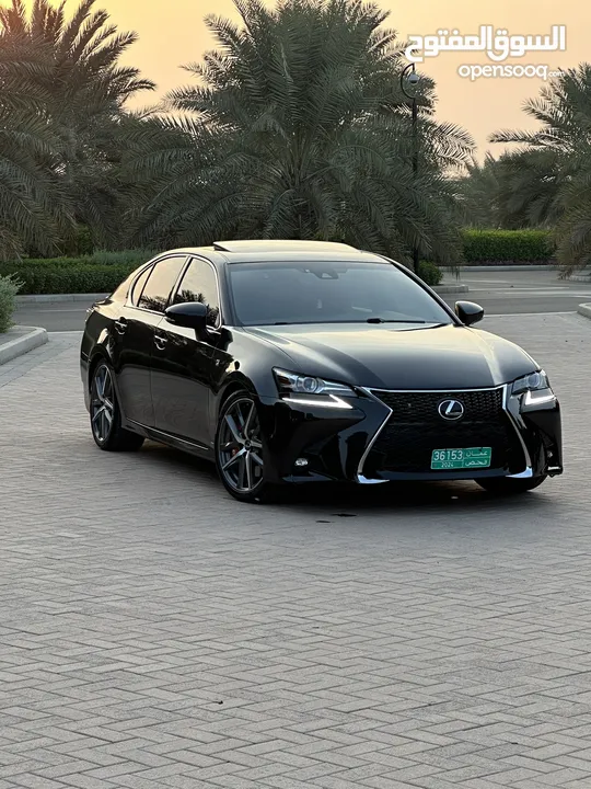 لكزس gs 350 f sport نظيف جداً