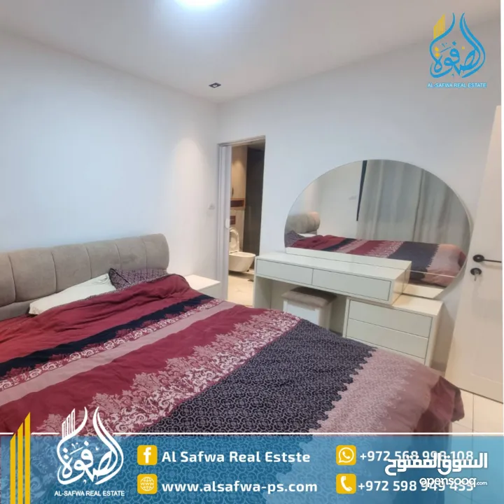 شقه مميزه جدا تناسب ذوقك / جديده مفروشه للايجار مناسبه جدا عرسان أو عائلات صغيره