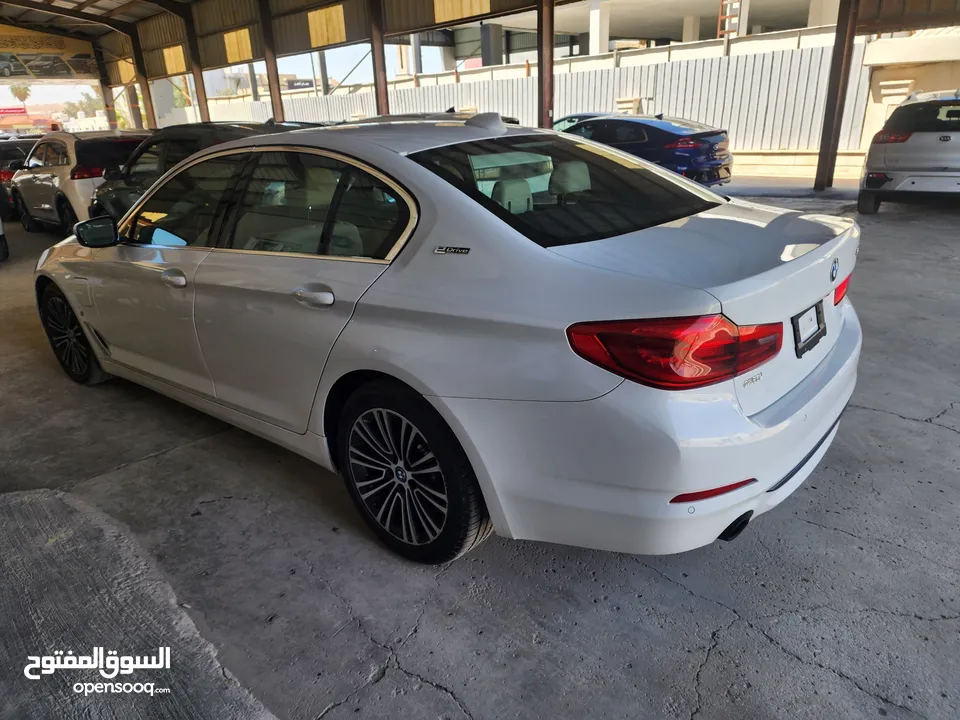 موديل 2019 bmw هايبرد 520 e فحص كامل clean وارد أمريكي دفعه 2500 شهري 490 عل هويه شامل مصاريف