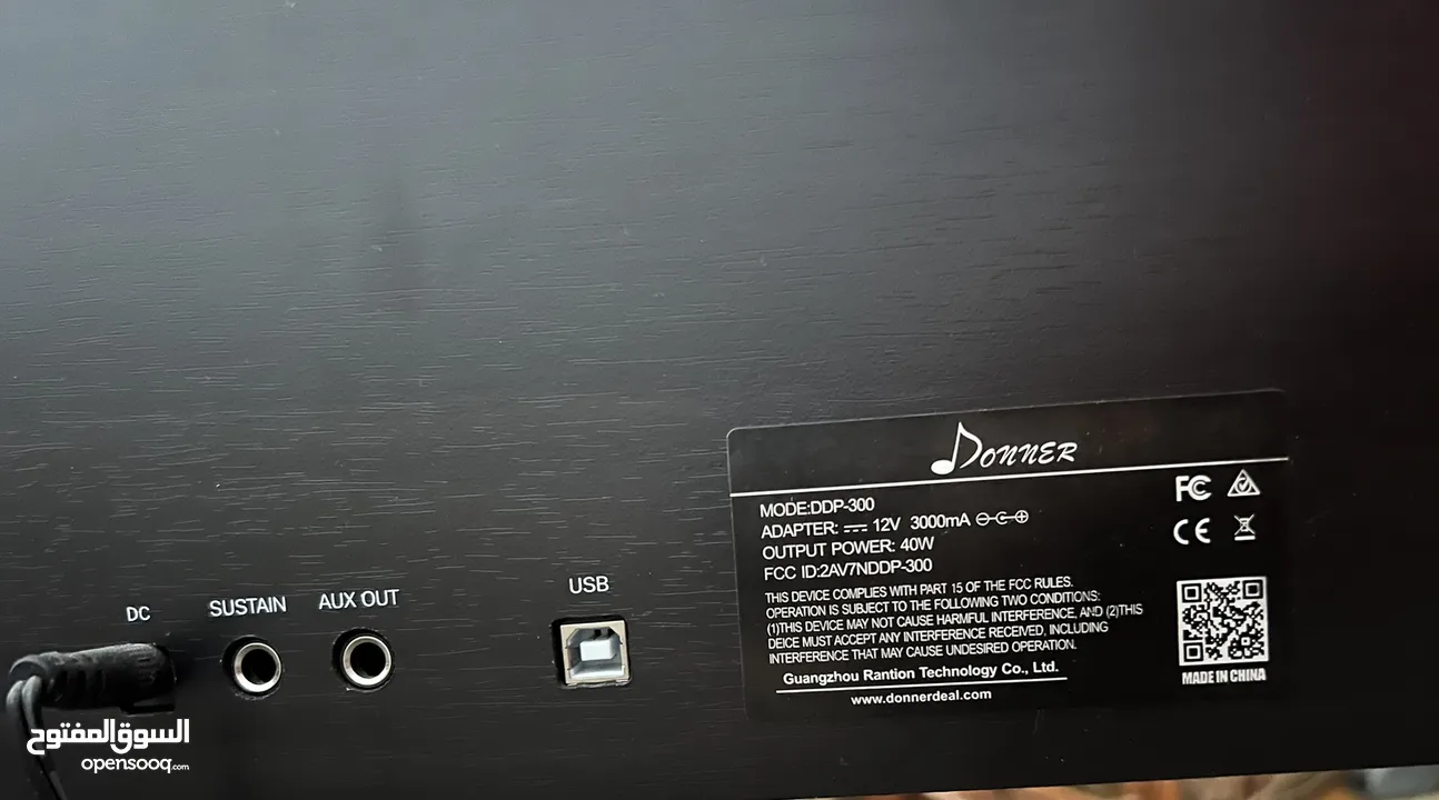 Donner DDP-300 Digital Piano – بيانو ديجيتال احترافي بحالة ممتازة