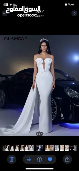 فستان سهرة لعروس بسعر خرافي