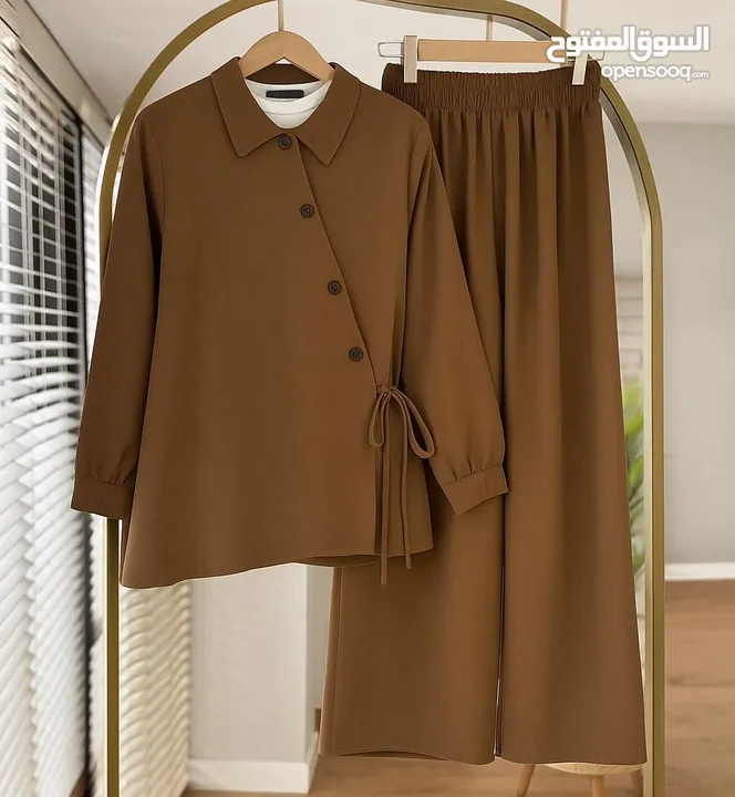 طقم ستاتي قطعتين