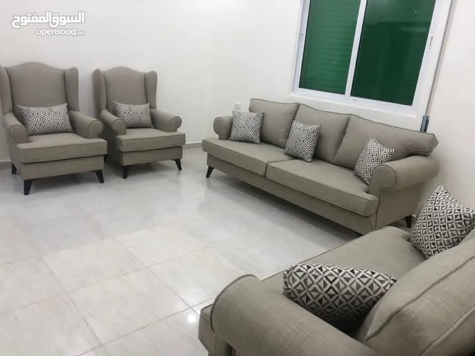 طقم كنب امريكي 7مقاعد فاخر جدا