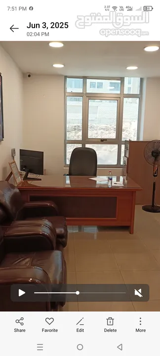 مكتب للايجار في وادي صقرة  office for rent in wadi saqra